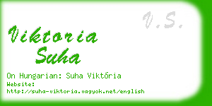 viktoria suha business card