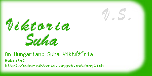 viktoria suha business card